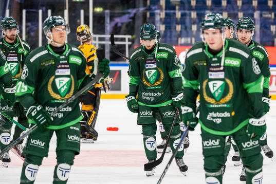 Färjestads Michael Lindqvist deppar