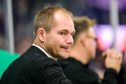 Färjestads tränare Thomas Mitell