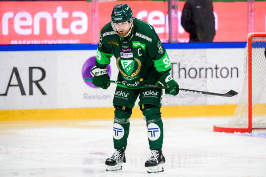 Färjestads Linus Johansson deppar