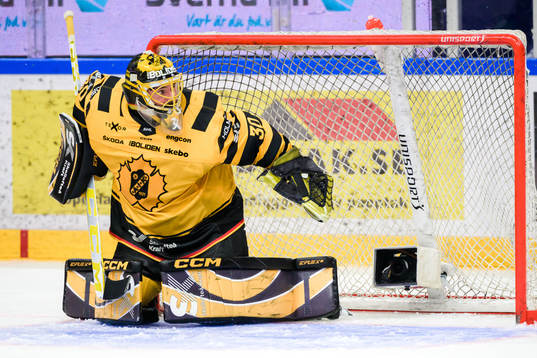 Skellefteås målvakt Gustaf Lindvall