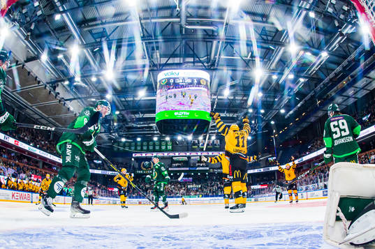 Skellefteås spelare jublar