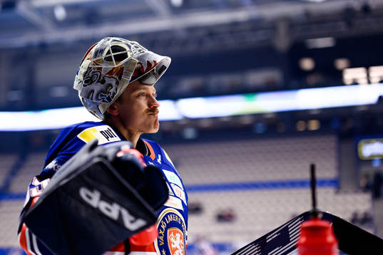 Växjös målvakt Emil Larmi