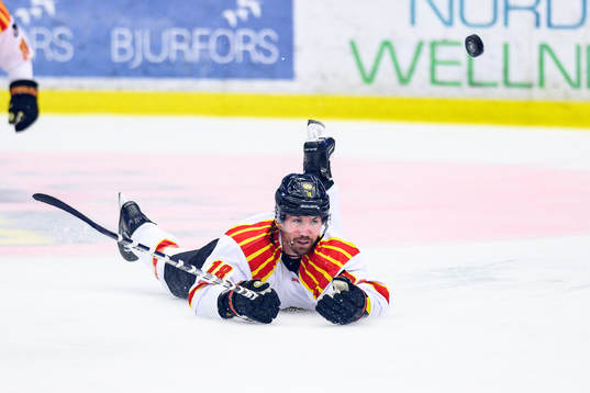 Brynäs Anton Rödin faller