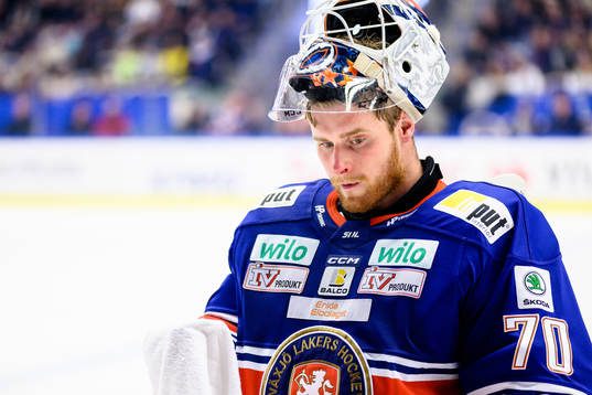 Växjös målvakt Adam Åhman