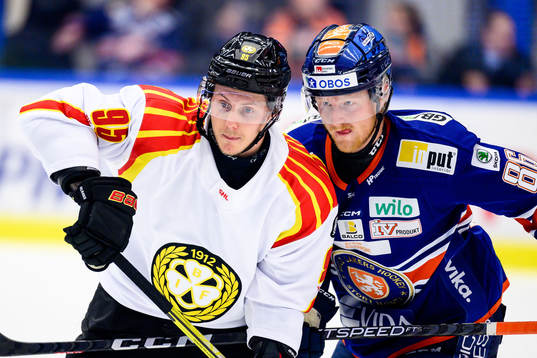 Brynäs Nick Olesen och Växjös Joachim Blichfeld