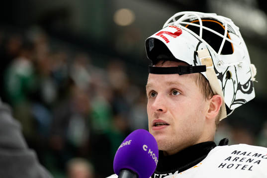 Malmö Redhawks målvakt Daniel Marmenlind