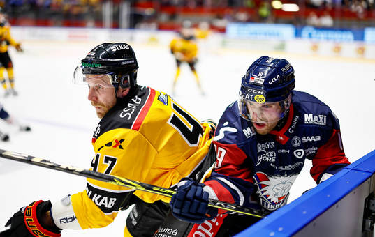 Luleås Leo Komarov och Linköpings Patrick  Russell