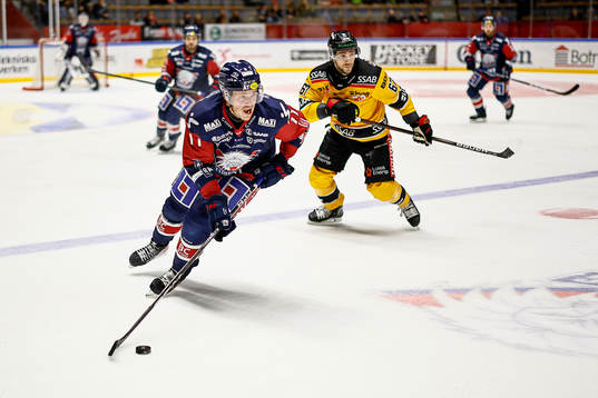 Linköpings Henrik Törnqvist och Luleås Konstantin Komarek
