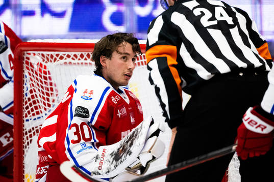 Timrås målvakt Jacob Johansson