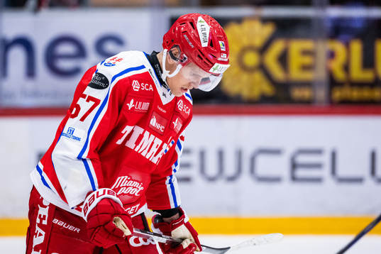Timrås Anton Wedin deppar