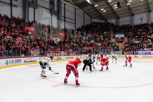 tekning i HV71s zon