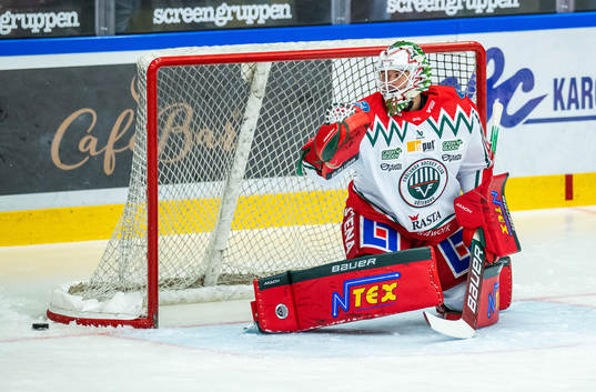 Frölundas målvakt Frederik Dichow