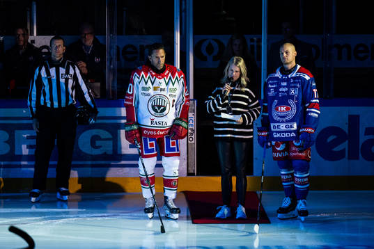Frölundas Joel Lundqvist och Oskarshamns Jonas Engström