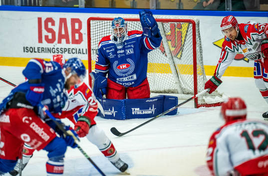 Oskarshamns målvakt Joe Cannata