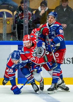 Oskarshamns Robin Norell, Frölundas Jan Mursak och