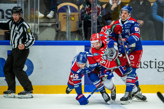 Oskarshamns Robin Norell, Frölundas Jan Mursak och