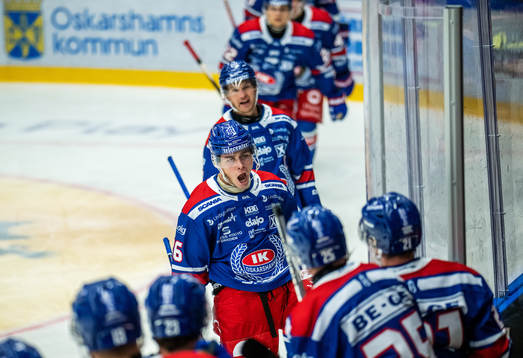 Oskarshamns Emil Lilleberg jublar