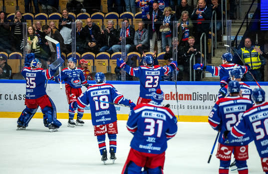 Oskarshamns David Quenneville jublar