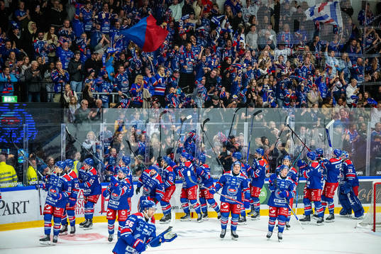 Oskarshamns spelare jublar