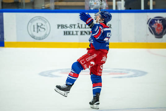 Oskarshamns David Quenneville jublar