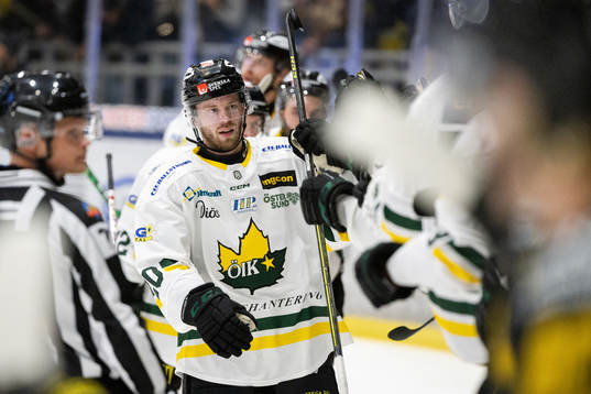 Östersunds Henrik Marklund jublar