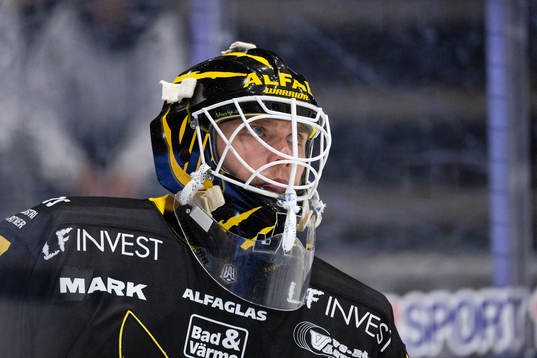 Västerås målvakt Johan Gustafsson