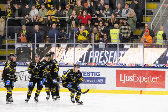 Västerås Ludvig Östman jublar