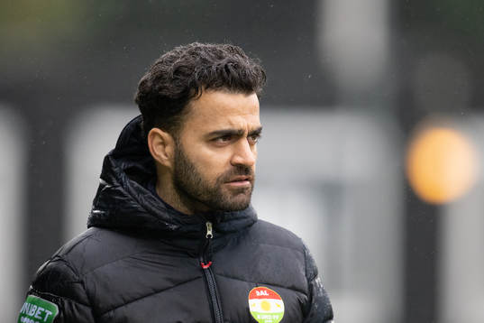 Dalkurds huvudtränare Amir Azrafshan