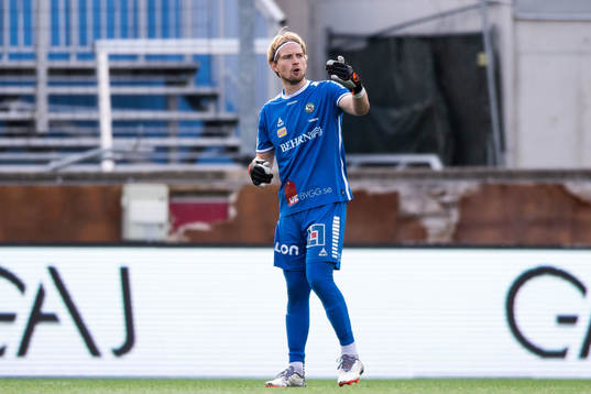 Örebros målvakt William Eskelinen