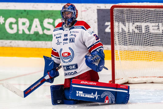 Oskarshamns målvakt Tim Juel