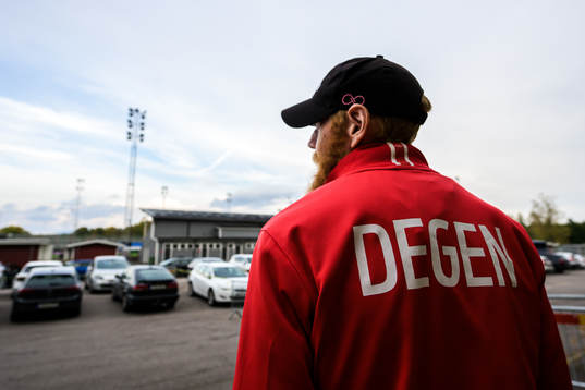 En Degerfors supporter