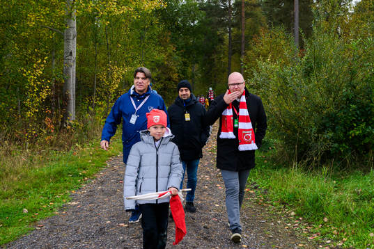 Djurgårdens sportchef Bosse Andersson och Degerfors