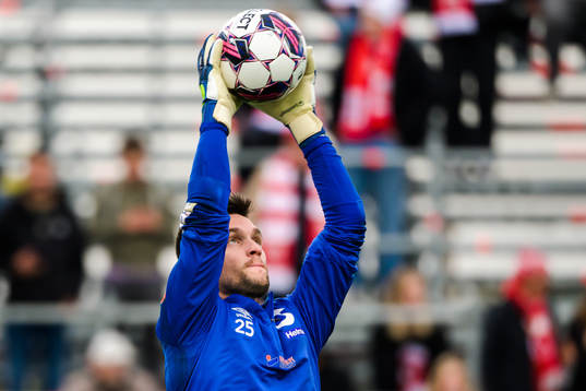 Degerfors målvakt Jeffrey Gal