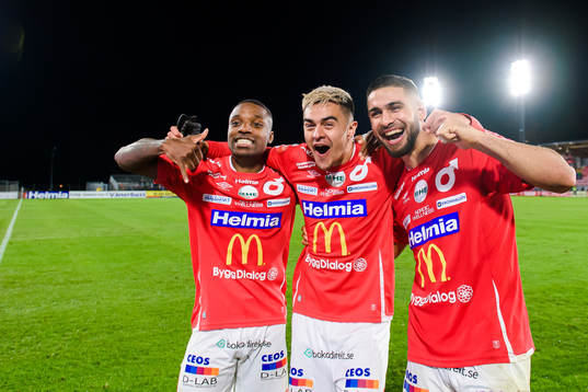 Degerfors Joseph - Claude Agyeman Gyau, Diego Campos och