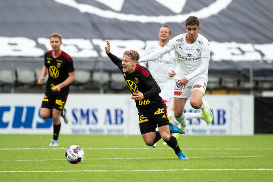 Östersunds Henrik Bellman och Halmstads Emil Tot Wikström