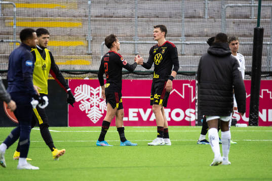 Östersunds Cesar Weilid och Myroslav Mazur