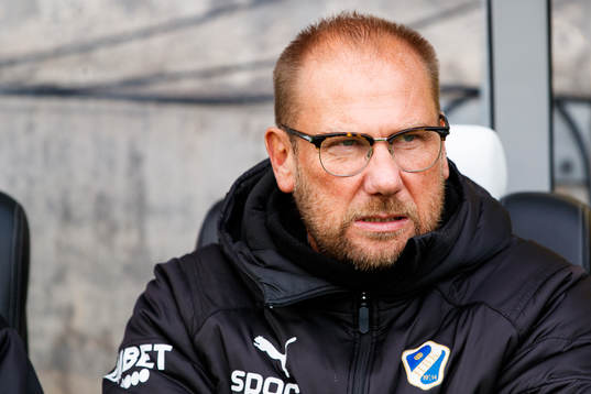 Halmstads tränare Magnus Haglund