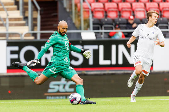 Östersunds målvakt Aly Keita