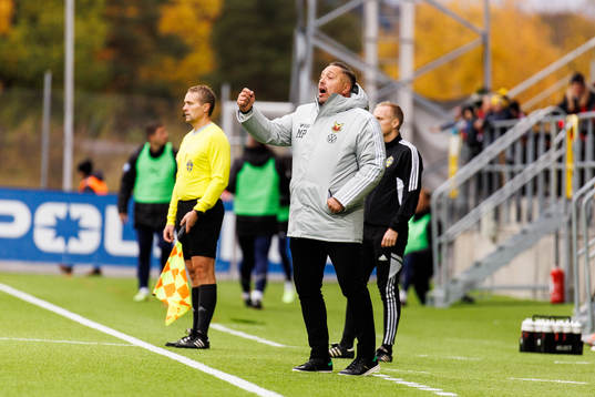 Östersunds tränare Magnus Powell