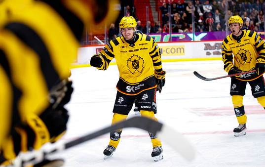 Skellefteås Max Lindholm jublar
