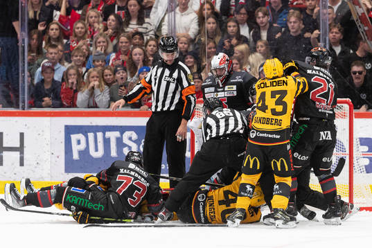 Bråk mellan Skellefteås Andreas Wingerli och Örebros