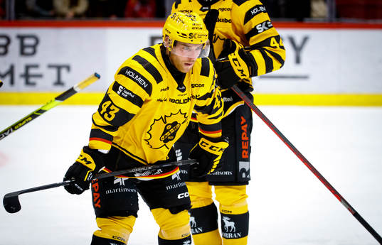 Skellefteås Filip Sandberg deppar