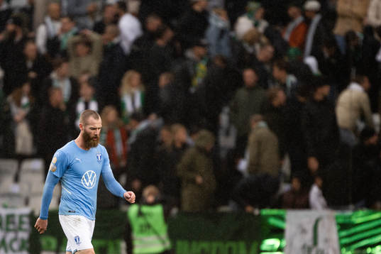 Malmö FFs Jo Inge Berget deppar