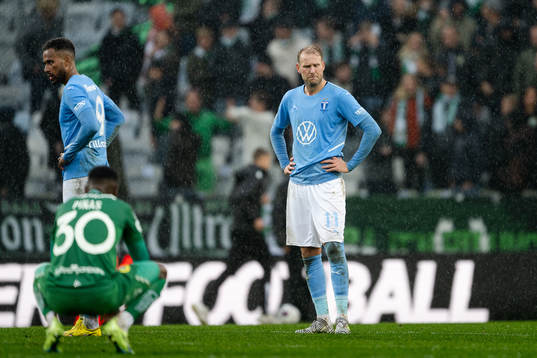 Malmö FFs Ola Toivonen deppar