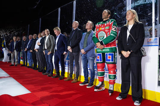 Frölundas alla lagkaptener genom tiderna hyllas innan