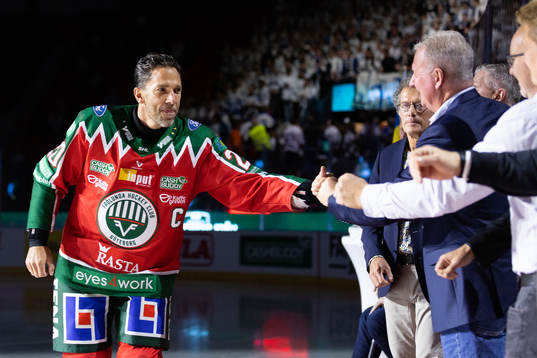 Frölundas lagkapten Joel Lundqvist