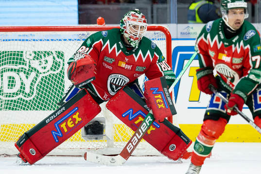 Frölundas målvakt Frederik Dichow