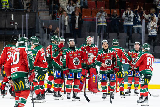 Frölundas spelare deppar