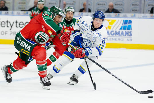 Frölundas Joel Lundqvist och Leksands Kalle Östman