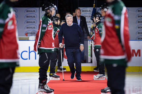 Tidigare spelaren och lagkaptenen Lars-Erik Esbjörs